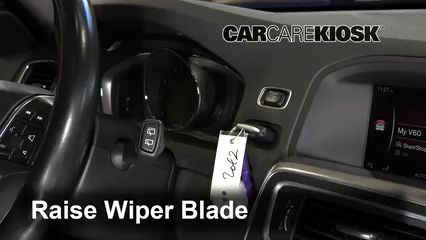 2015 Volvo V60 T5 2.0L 4 Cyl. Turbo Windshield Wiper Blade (Front) Replace Wiper Blades